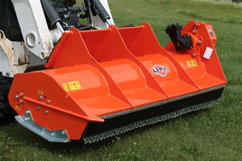 flail mower attachment for skid steer|skid steer mounted flail mower.